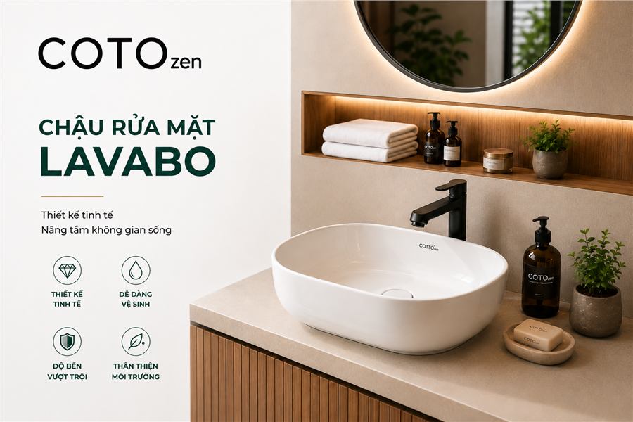 Chậu rửa mặt - Lavabo
