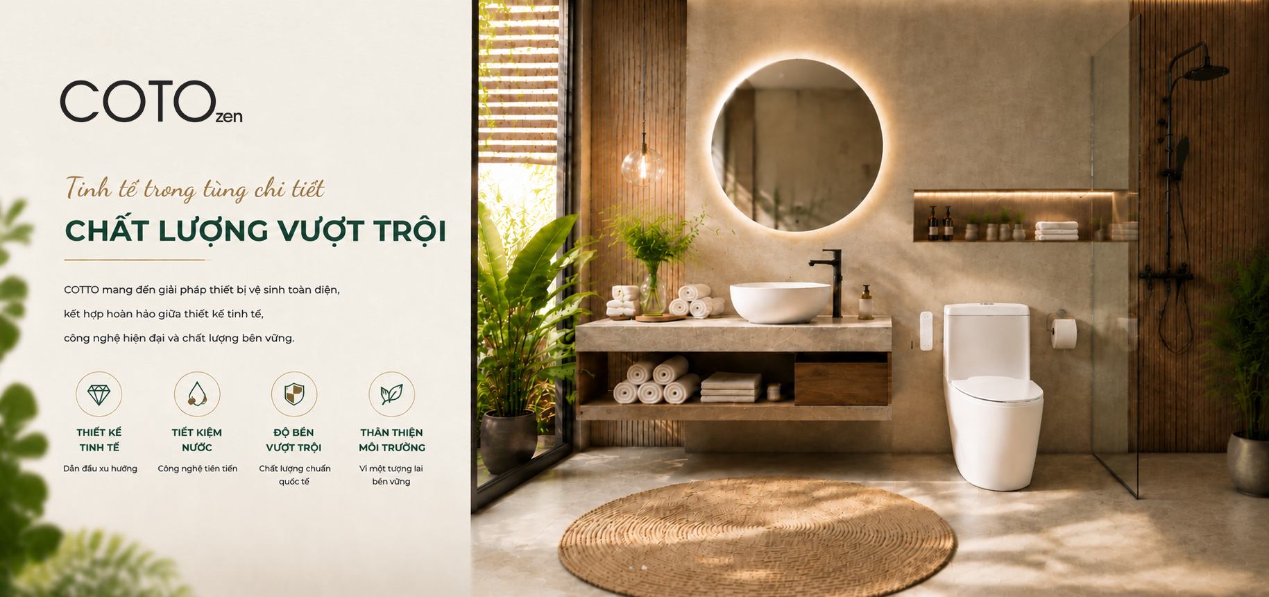 KIẾN TẠO PHÒNG TẮM THƯỢNG LƯU