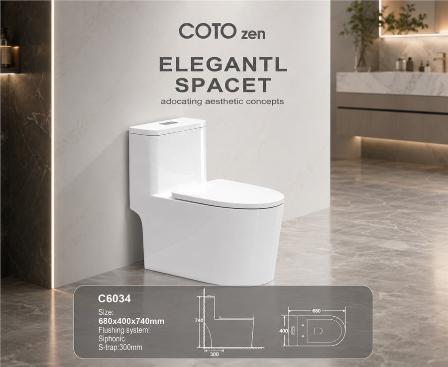 Bồn cầu một khối COTOzen C6034
